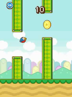 Flappy Wings - Screen 1 Flappy Wings - Screen 1