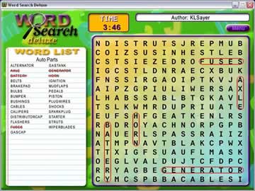 Word Search Deluxe - Screen 2