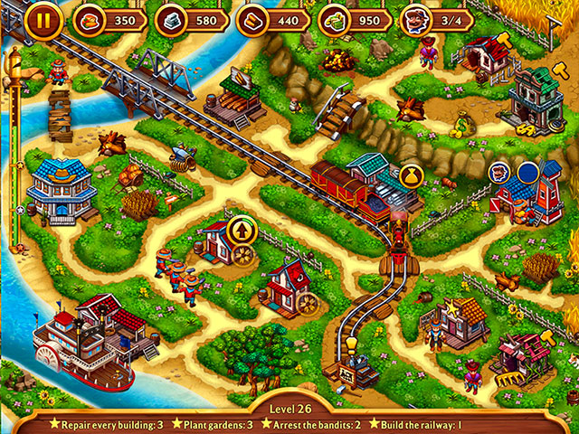 Golden Rails Golden Rails: Tales of the Wild West Game - Download and Play Free Version!