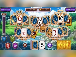 Love and Knights Solitaire - Screen 1