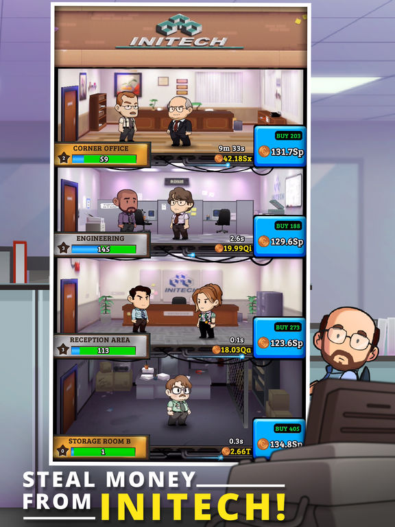 Office Space Idle Profits Game Review Download and Play Free On iOS
