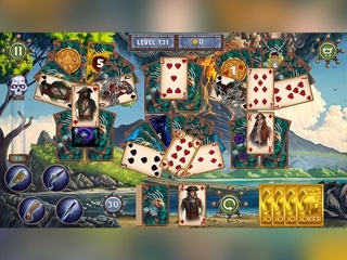 Pirates Adventure Solitaire 2 - Screen 2