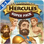 12 labours of hercules triple pack troont